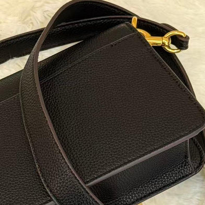 Women'S Stylish Shoulder Bag, Lightweight Crossbody Bag with Adjustable Shoulder Strap and Metal Buckle