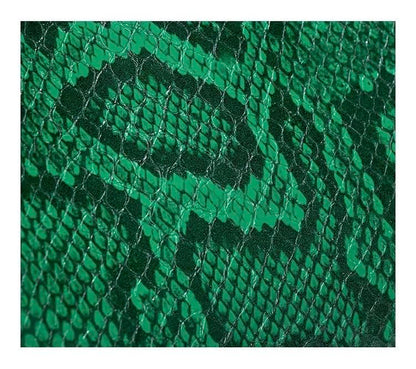 Snake-Print Tote Bag – Large Capacity Women’S Handbag with Butterfly Metal Clasp, Shoulder & Crossbody, Unique Designer Style