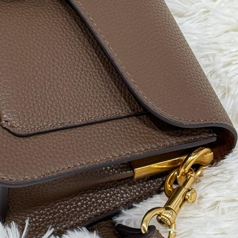 Women'S Stylish Shoulder Bag, Lightweight Crossbody Bag with Adjustable Shoulder Strap and Metal Buckle